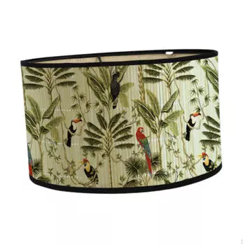 Бамбуковый абажур для потолочного светильника E27 для домашнего декора, абажур для пола, настольный светильник style D