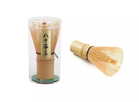 Бамбуковый чай матча для чайной церемонии Часен, Часен, посуда, венчик, (80 Стендов)