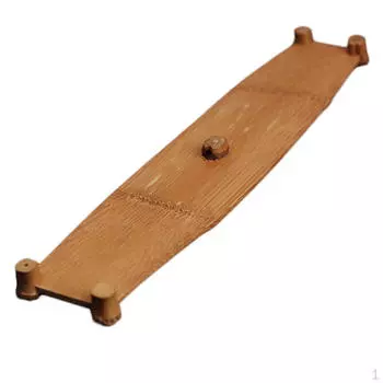 Бамбуковый чайный поднос, сервировочный столик для посуды 31см