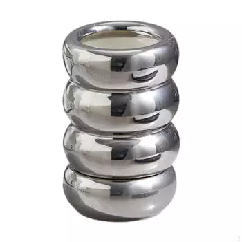 Бамбуковый держатель для палочек для еды с поддоном для сбора капель, органайзер для кухонных принадлежностей серебряный