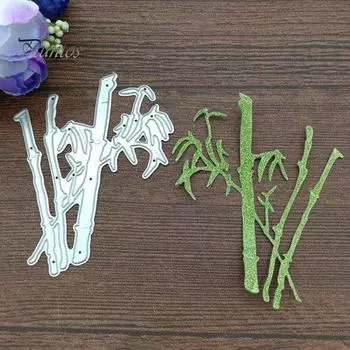 Бамбуковый металлический трафарет для резки DIY ремесло Скрапбукинг бумажная карта декор для альбома