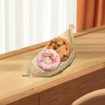 Бамбуковый поднос для хлеба, корзина для хранения продуктов, деревенская многофункциональная тканая сервировка S