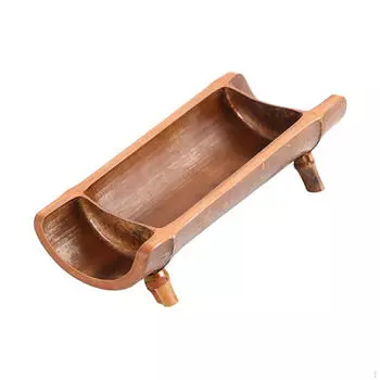 Бамбуковый поднос для сухофруктов, тарелка для еды, творческая тарелка для фруктов, конфет, закусок, орехов 1 Grid