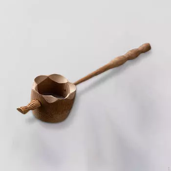 Бамбуковый ситечко для заварки чая, кухонные гаджеты, декор стола, чайная посуда, воронка, аксессуары 22.3cmx4.5cm