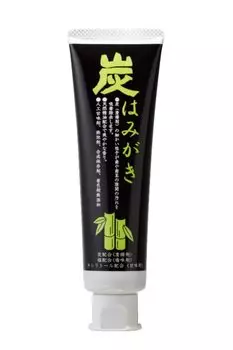 Бамбуковый уголь No Sato Charcoal Brushing 100 г Бамбуковый уголь поглощает и удаляет грязь и запахи Отбеливание Предотвращение неприятного запаха изо рта Пенообразователь