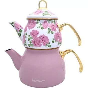 Bambum Summer - Чайник с розовым узором