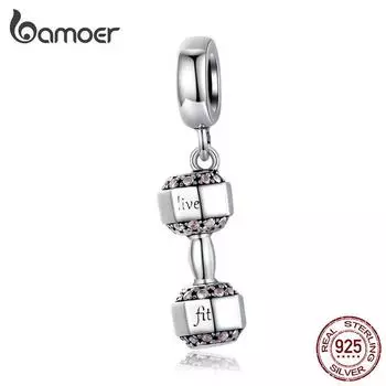 BAMOER из натурального стерлингового серебра 925 пробы, подвеска для женщин, оригинальный браслет со змеей 925 пробы, ожерелье LCC6340