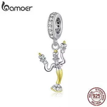 Bamoer, натуральное серебро 925 пробы, подвеска-подвеска с волшебной банкой, подходит для оригинального брендового серебряного браслета и ожерелья, ювелирные изделия 925 silver