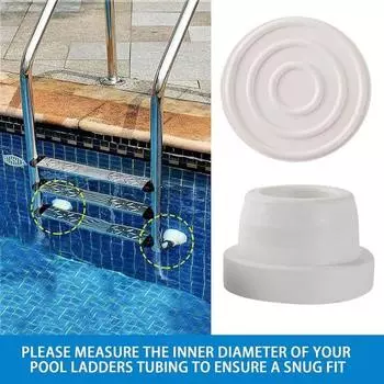 Бампер для лестницы для бассейнов в грунте. Крышка-фиксатор лестницы подходит для бассейна диаметром 1,9 дюйма. 1pc