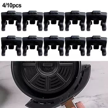 Бамперы для фритюрницы, 10 шт., черные резиновые бамперы 4pcs