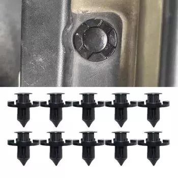 Бамперы Решетки Боковые юбки Отделка Клип Крепеж Для Nissan Для 240sx 370z Almera Altima Cube Fairlady Z Gt-R Juke Leaf Micra Murano Navara Note 10X