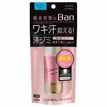 Ban Sweat Block Roll-on Premium Soap Scent 40 мл [квази-лекарство]