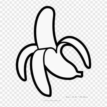 Банан для раскраски, книжка-раскраска, рисунок утюгом на термопереносной печати, виниловые нашивки, наклейки для одежды, аппликации «сделай сам», моющиеся нашивки