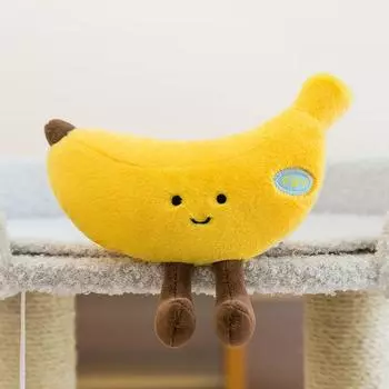 Banana Fruit Strawberry Plush Toy Cute Stuffed Doll For Kids Gift Decoration Banana Fruit