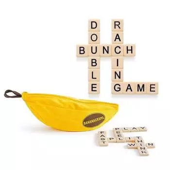Banana Grams Настольная игра Изучение языка Изучение английского языка Начальная школа Настольная игра Умные игры Английская плитка Настольная игра Лучшая B308, игра Кореи