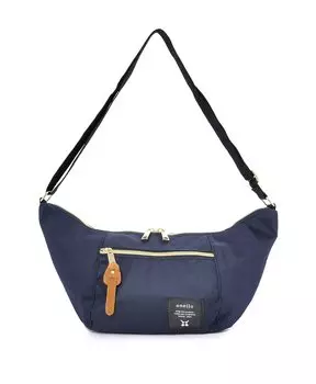 Banana Shoulder Bag A5 CROSS BOTTLE ATB0192Z Navy [Anello]