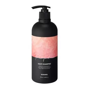 Bananal Perfumed Hair Shampoo Peach Floral Musk, 500ml, 1 piece