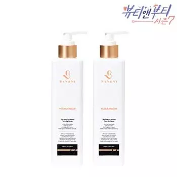 BanAnni The Body In-Shower Tone-Up Cream - Груша и фрезия 300 мл, 2 шт.