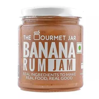 Банановый джем с Ромом (230 г), Banana Rum Jam Bananas, The Gourmet Jar