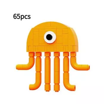 Banban Of Monsterganten Horror Game Building Blocks Childrens Toys Educational оранжевый