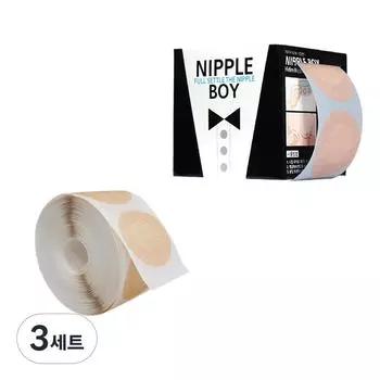 Band Gold Nipple Boy Nipple Band 105p + Refill 105p Set Skin, 3 Sets