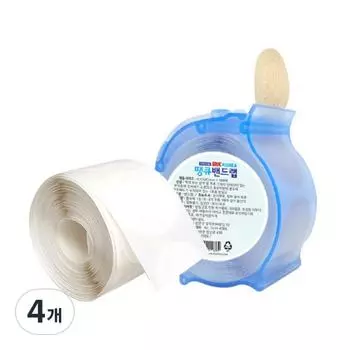 Band wrap white 188p, 4 pieces