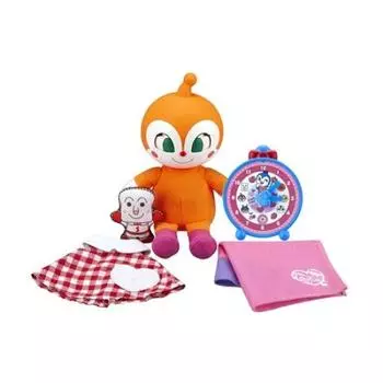 BANDAI Анпанман Ресница Курурин Потрескивающие глаза Накаёши! Докин-тян