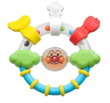 BANDAI Baby Lab Anpanman НОВАЯ первая погремушка Hagatame