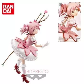 Bandai Banpresto оригинальный Puella Magi Madoka Magica Kaname Madoka Kawaii аниме фигурка игрушки подарки для девочек и детей