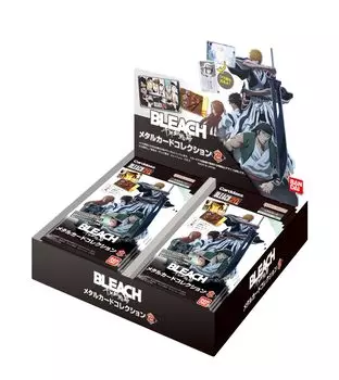 BANDAI BLEACH Коллекция металлических карт «Кровавый бой тысячелетия» 2 20 упаковок (пак) (BOX)