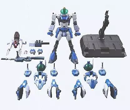 BANDAI Blue Comet SPT Layzner Soul SPEC Layzner + V-MAX Parts