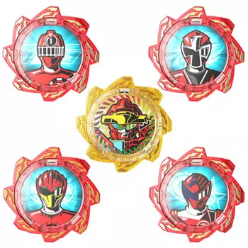 Bandai Bustaro Sentai Don Brothers Аватару Gear Set 02