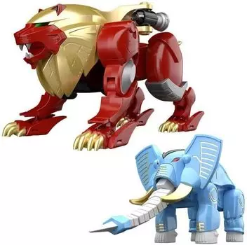 Bandai Candy Toy Modeling Project Hyakju Sentai Gaoranger SMP Gao Lion Gao Elephant Model Kit Set &