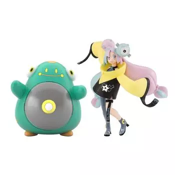 Bandai Candy Toy Набор в масштабе Покемона Мир региона Палдеа Нанджамо Харабари