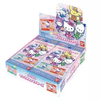 BANDAI Carddas Sanrio Персонажи 20 упаковок Целевая аудитория 15 лет и старше (пак) (BOX) возраст