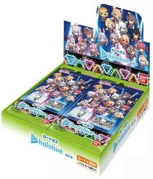 BANDAI Carddass гололив Том 3 (пак) (BOX) 20 упаковок