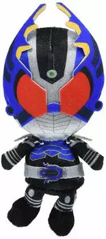 BANDAI Chibi Plush Toy Kamen Rider Gatak No. 2 Kabuto Heisei Kamen Rider 20 Works Commemoration 1389