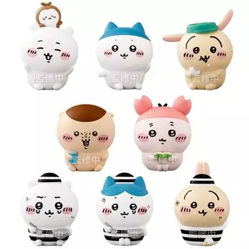 BANDAI Chikawa Friends 4 конфеты жевательная резинка маленькая и (12 шт.) игрушки/жевательные (что-то милое)