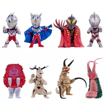 Bandai CONVERGE MOTION Ultraman 10 конфетная жвачка (10 кусочков) Игрушка/Жевание (Серия Ультрамен)