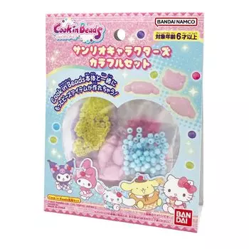 [BANDAI] Cook in Beads Sanrio Красочный набор Cookin Beads