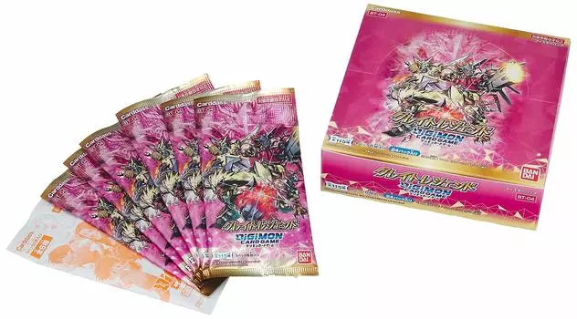 BANDAI Digimon Card Game Booster Великая Легенда [BT-04] (BOX)