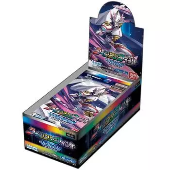 BANDAI Digimon Card Game Rebooster Усилитель Восходящий Ветер [RB-01] (BOX) 12 пакетов