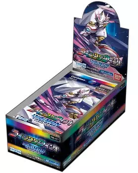 BANDAI Digimon Card Game Rebooster Усилитель Восходящий Ветер [RB-01] (BOX) 12 пакетов