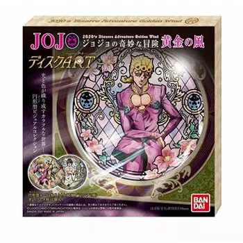 Bandai Disc ART Bizarre Adventure Golden Wind 1 шт. JoJo s