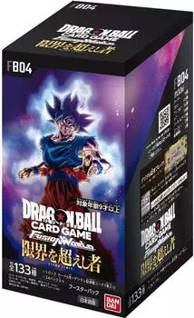BANDAI Dragon Ball Super Card Game Fusion World Booster Pack Тот, кто превосходит пределы [FB04] (BOX) 24 упаковки