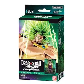 BANDAI Dragon Ball Super Card Game Fusion World Стартовая колода Broly FS03