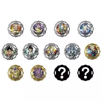 Bandai Dragon Ball Super Spin Emblem 2 1BOX Vol. (12 pieces)