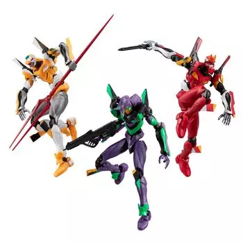 Bandai Evangelion Новая Театральная Версия Candy Gum Новая Театральная EVA-FRAME-DX (3 куска) Игрушка/Жевание (Версия Evangelion уничтожена)