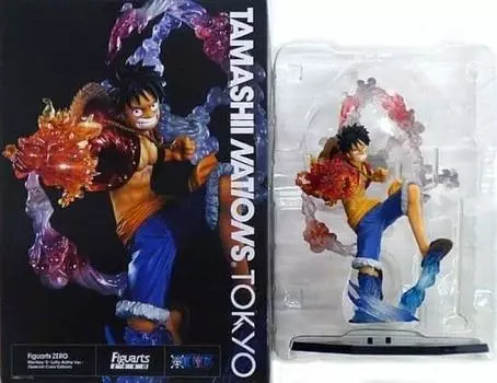 BANDAI Figuarts ZERO Monkey Luffy Fire Color D. -Боевая версия. Пистолет Gum-Gum- (Специальный выпуск)
