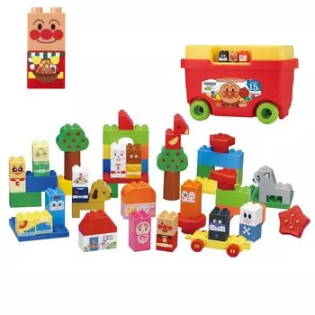 BANDAI First Block Wagon 2023 Зимнее Рождество [Anpanman Block]